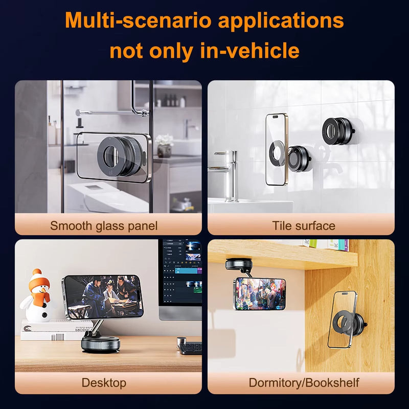 Suporte Magnético para Celular. Transforme Sua Rotina com Versatilidade e Conveniência,