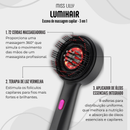 LumiHair - Escova 3 em 1 para fortalecimento dos fios