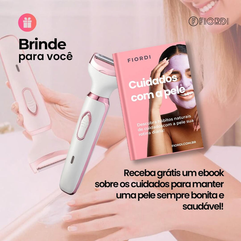 DepilDador Elétrico 4 em 1 - DermaFlex® [Edição Limitada]